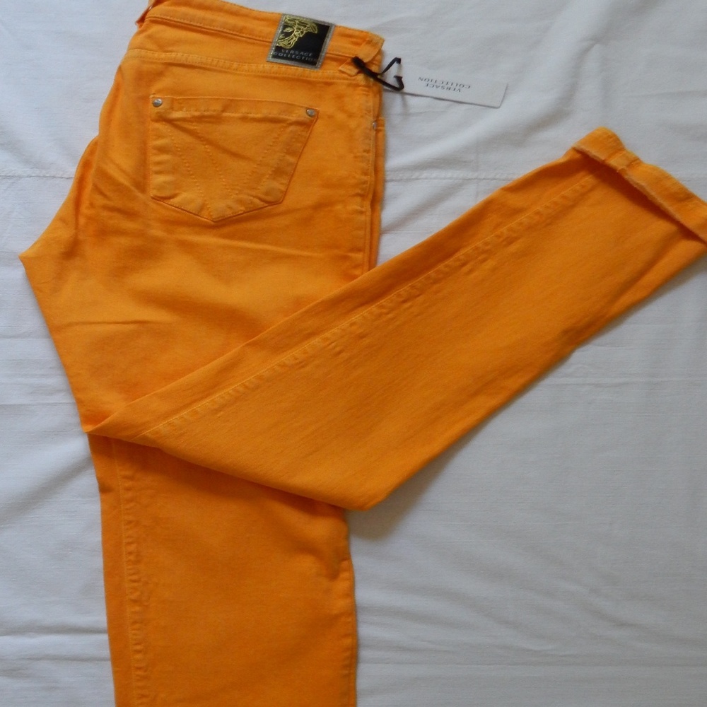 Versace Collection Women Pantalone Relaxed Jeans